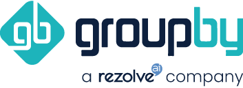 GroupBy, a Rezolve Ai company, logo color